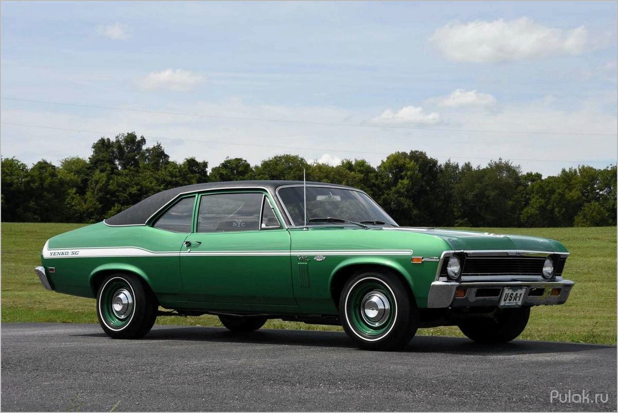(chevrolet, nova, история, эволюция, знакового) Chevrolet Nova — история и эволюция знакового автомобиля