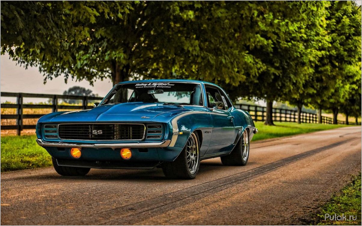 (chevrolet, camaro, 1969, икона, американского) Chevrolet Camaro 1969 — икона Американского автопрома