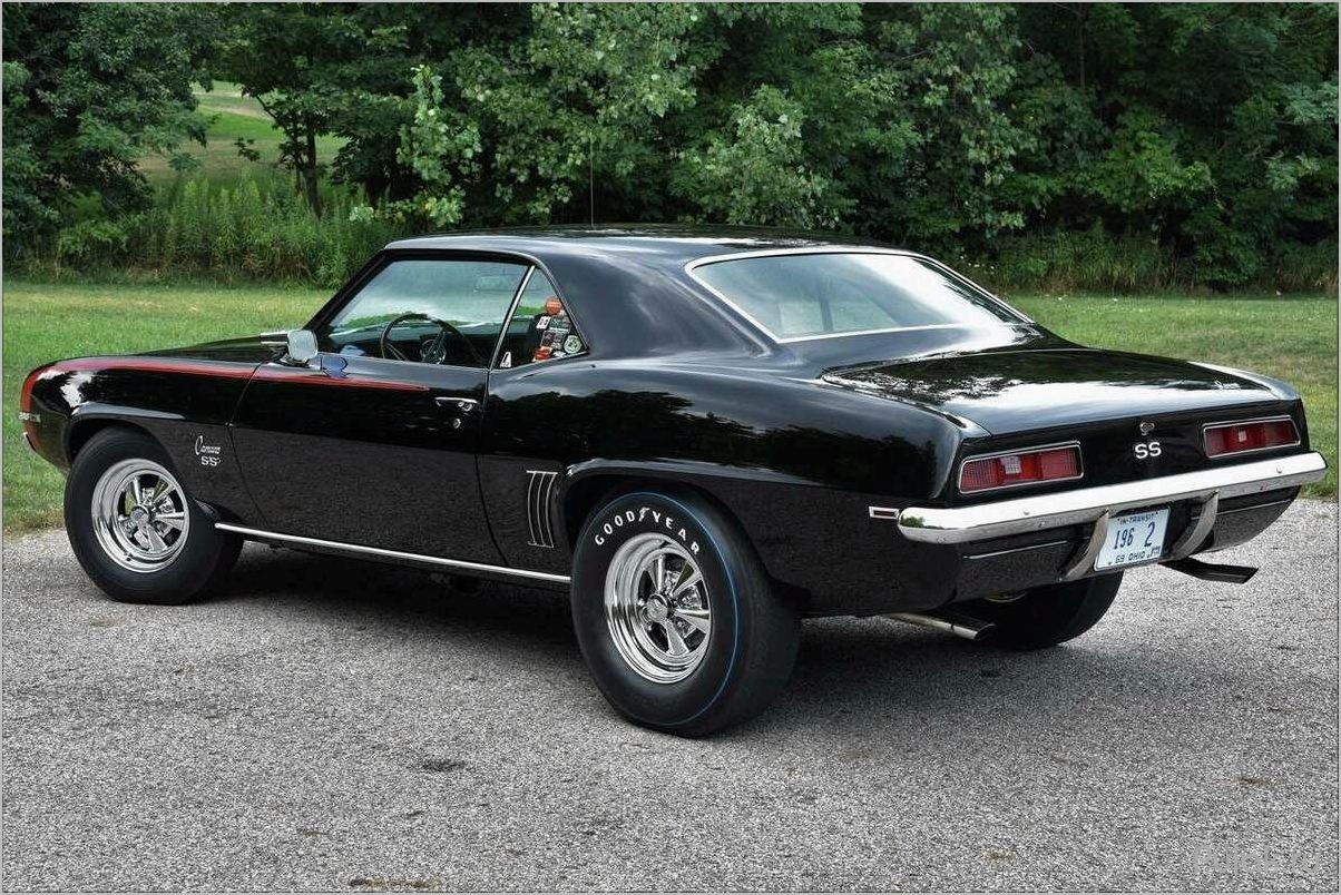 (chevrolet, camaro, 1969, икона, американского) Chevrolet Camaro 1969 — икона Американского автопрома