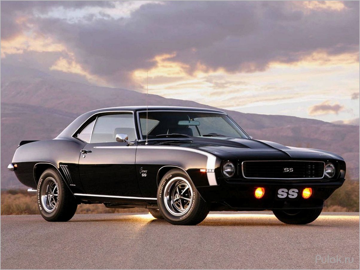 (chevrolet, camaro, 1969, икона, американского) Chevrolet Camaro 1969 — икона Американского автопрома