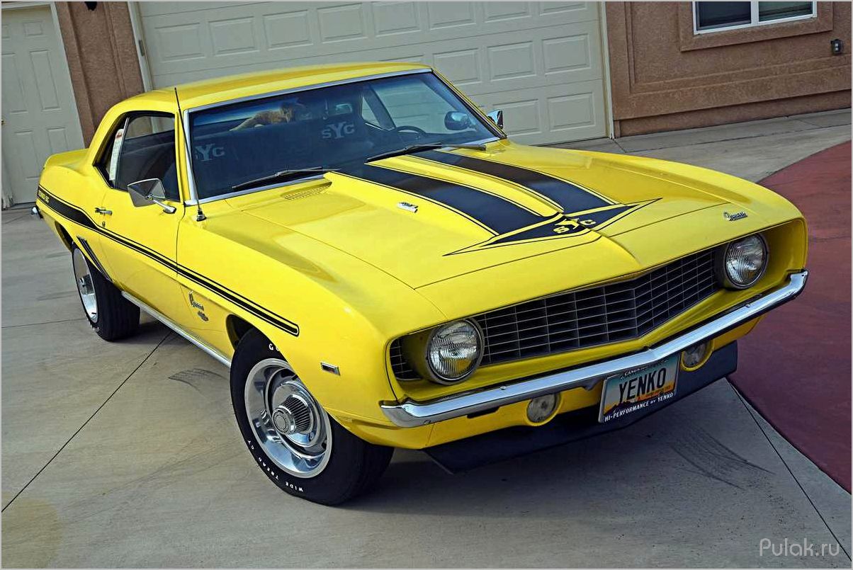 (chevrolet, camaro, 1969, икона, американского) Chevrolet Camaro 1969 — икона Американского автопрома