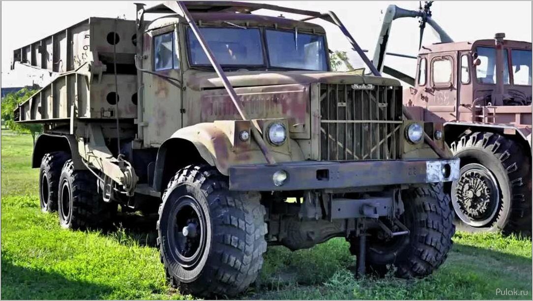 (история, особенности, краз) История и особенности КрАЗ 255