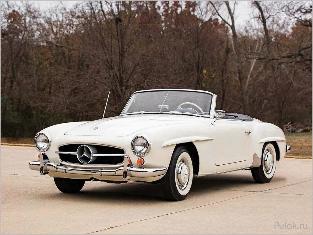 (легендарный, mercedes-benz, 190sl, икона, стиля) Легендарный Mercedes-Benz 190SL: икона стиля и роскоши
