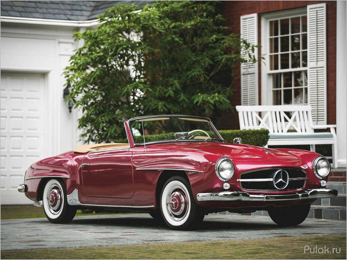 (легендарный, mercedes-benz, 190sl, икона, стиля) Легендарный Mercedes-Benz 190SL: икона стиля и роскоши