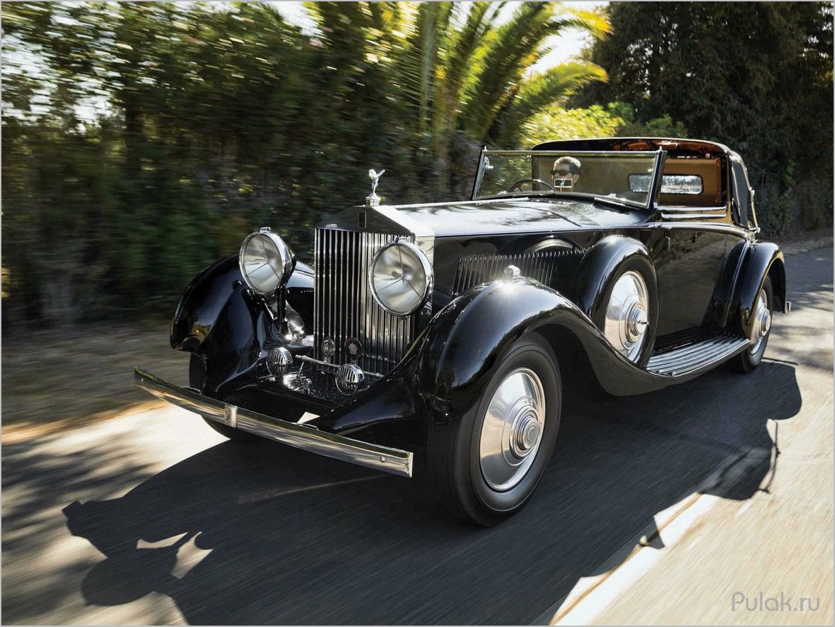 Легендарный Rolls Royce Phantom 1934 года