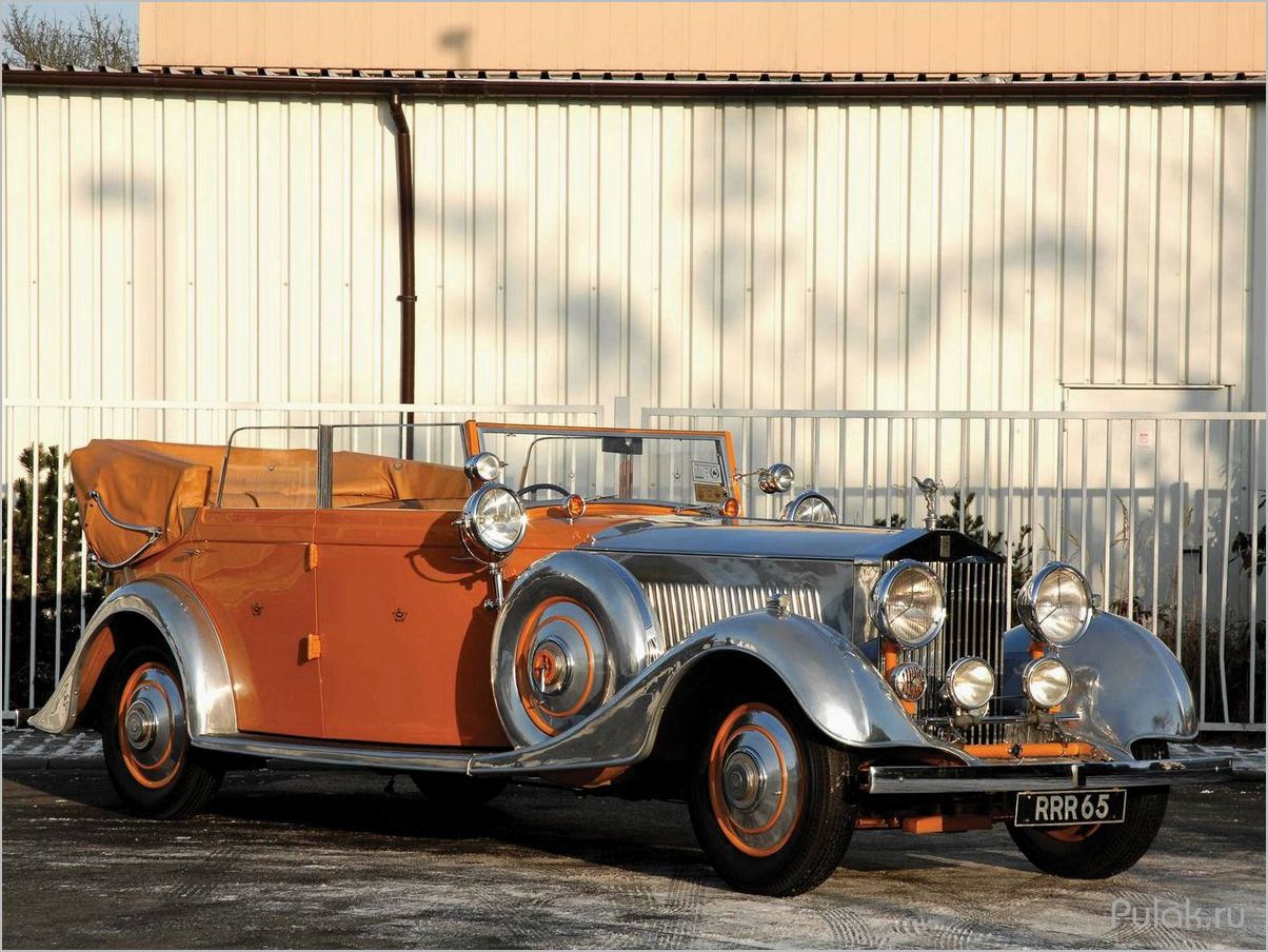 Легендарный Rolls Royce Phantom 1934 года