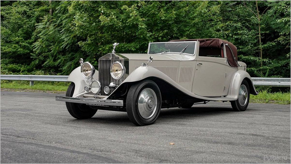 Легендарный Rolls Royce Phantom 1934 года