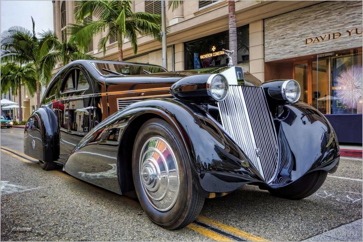 Легендарный Rolls Royce Phantom 1934 года