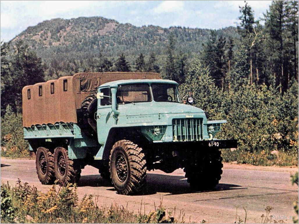 (легендарном, грузовике, урал-375д) Всё о легендарном грузовике Урал-375Д