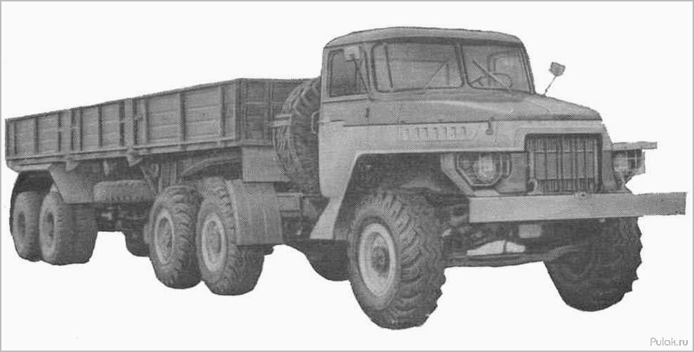 Обзор грузовика Урал-377 — характеристики и особенности